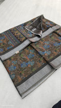 Black silk (cotton base)